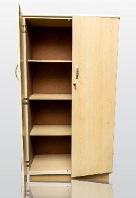 4 tier lock bookcase